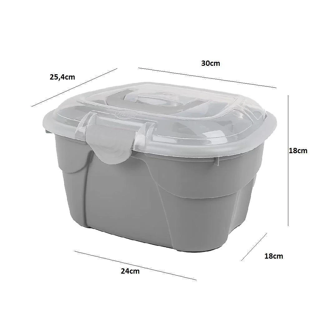 Maleta Multiuso Caixa Organizador Remedios Primeiros Socorros Grande Ferramentas Maquiagem Cosmeticos Manicure Box Alca