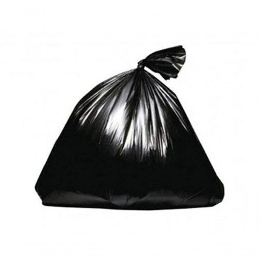 Higipack Saco de Lixo 200 Litros Espessura Pesada 0.12 Preto Pacote com 100 Unidades