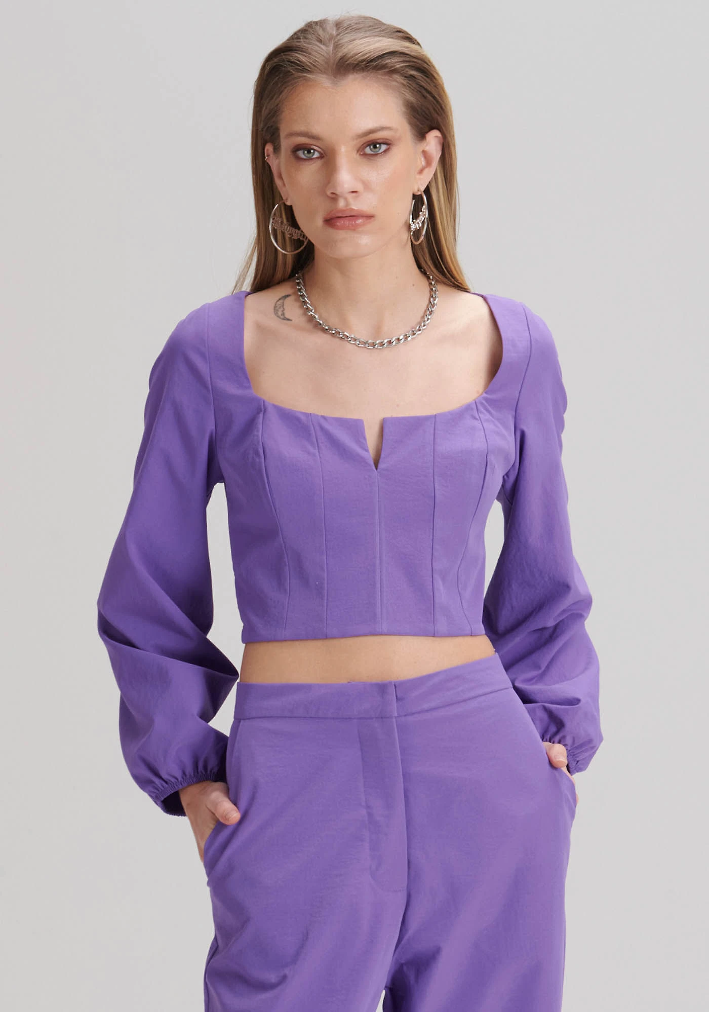Blusa Cropped Corset