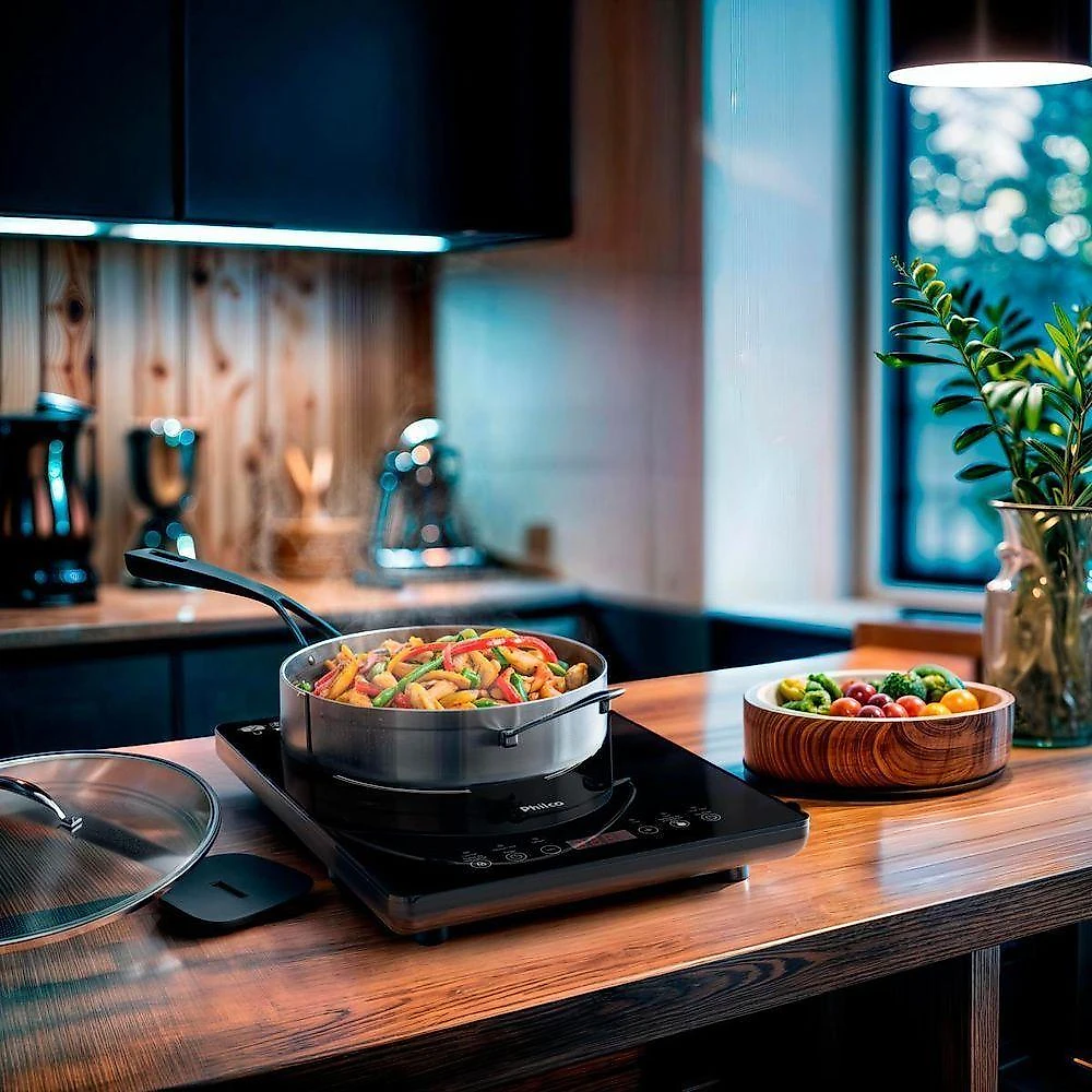 Cooktop de Indução Philco Portátil 1 Queimador PCT10A 220V