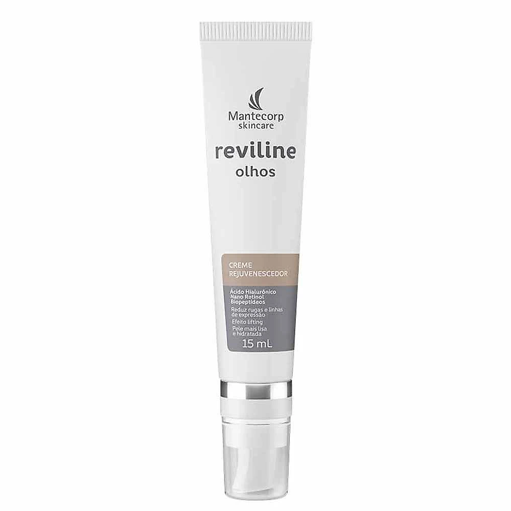 Creme anti-idade mantecorp skincare reviline olhos 15g