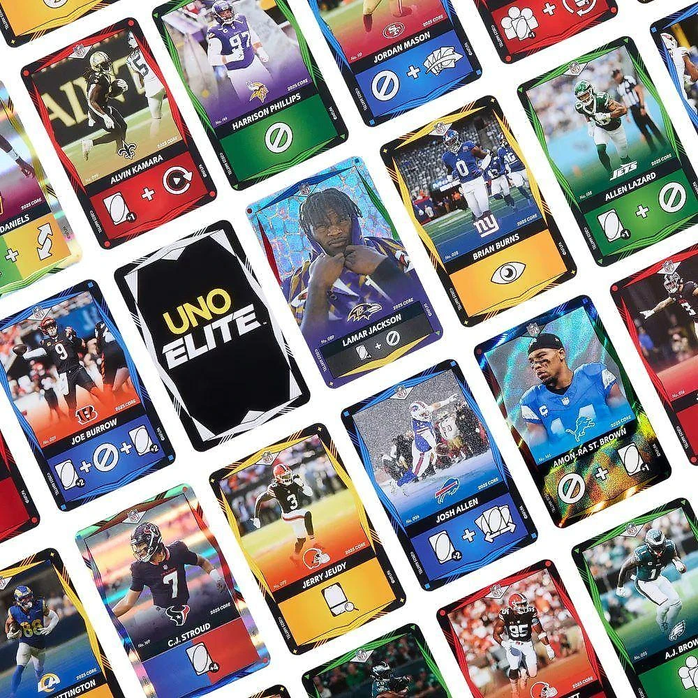 Jogo Uno Elite - Nfl - Pacote Inicial - Mattel