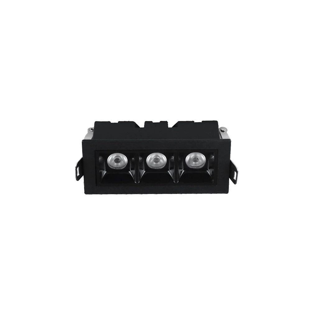 Spot de Embutir Downlight Evon LED 6W com IRC 80 Preto Astraled