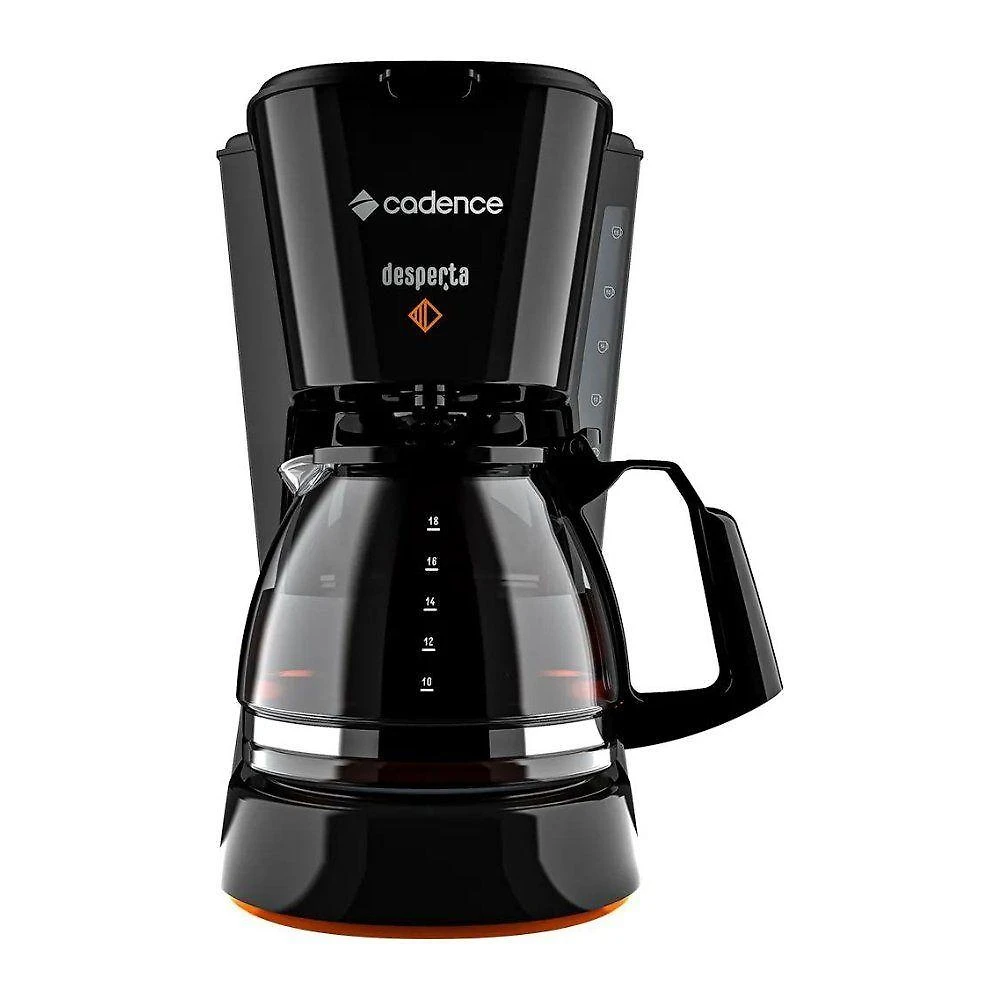 Cafeteira Elétrica Cadence Desperta Contrast 18 Xícaras 750ML 220V 19,3CM