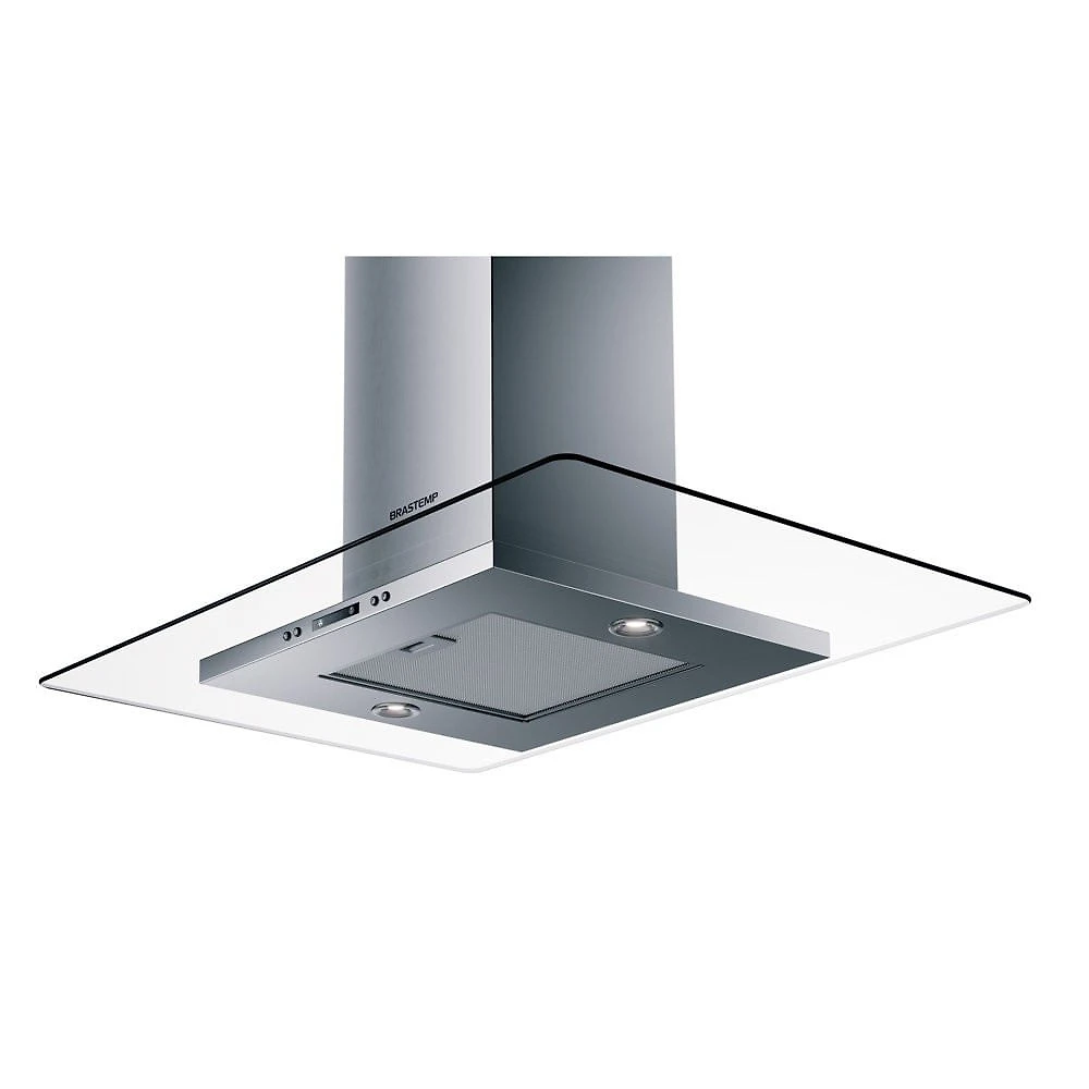 Coifa de Ilha Inox com Vidro 100cm Brastemp