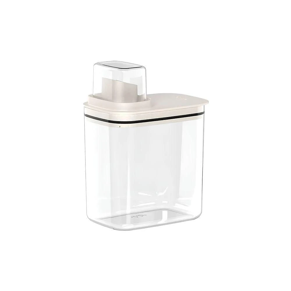 Dispenser de Sabão Flow Multiuso com Tampa Medidora para Lavanderia 1,5L Bege