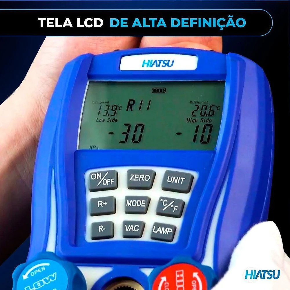 Manifold Digital Profissional 2 Vias Hiatsu Wk-6889-l