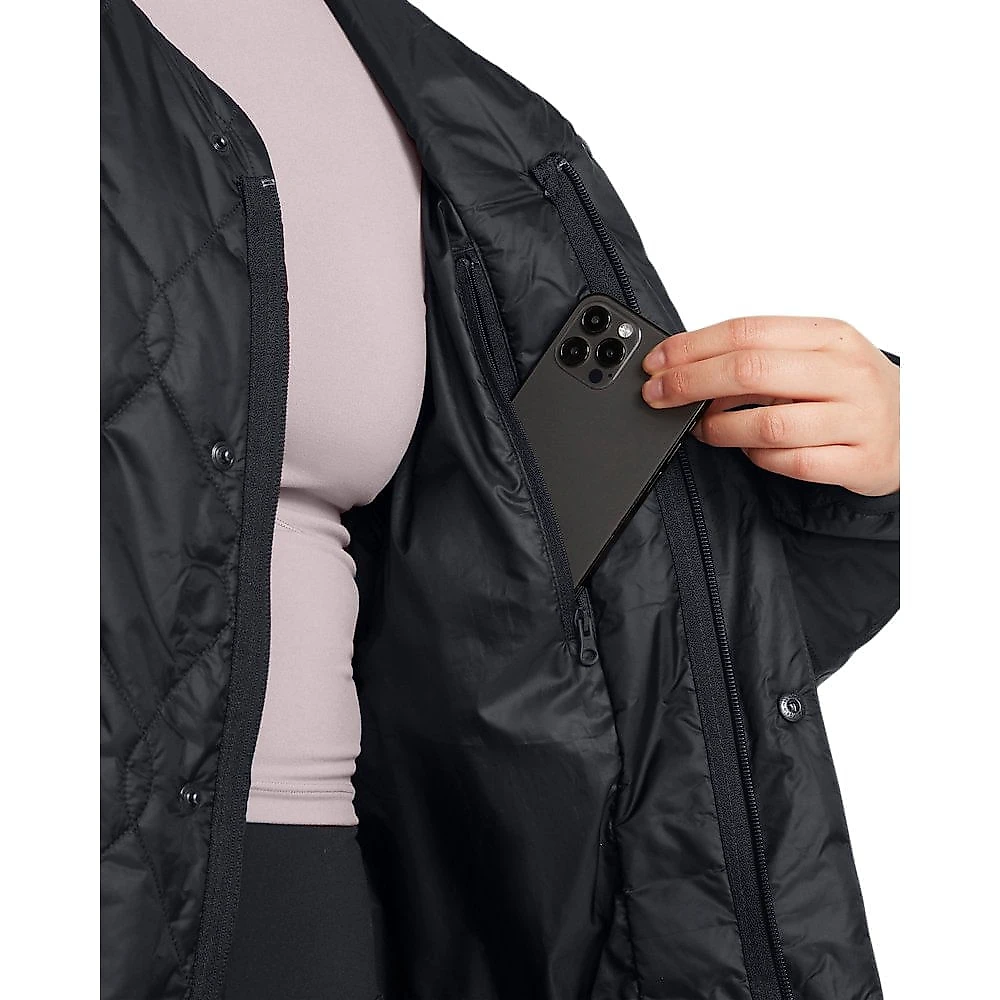 Jaqueta Sportstyle Feminina Under Armour Diamond G Preto