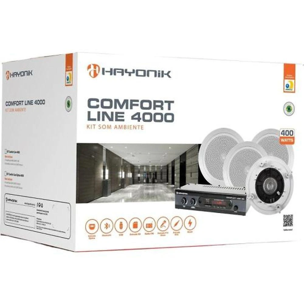 Kit Som Ambiente Comfort Line 4000 Od