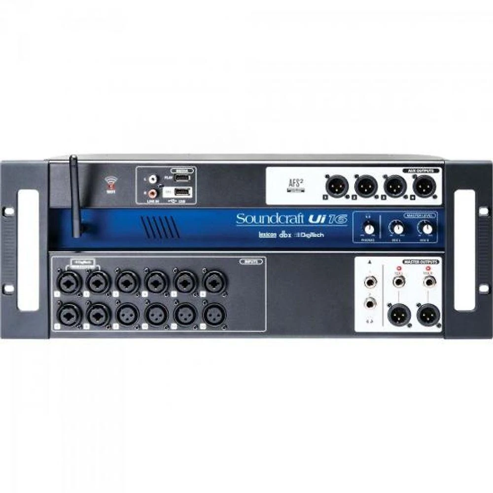 Mesa De Som Soundcraft Digital Ui16 Preta