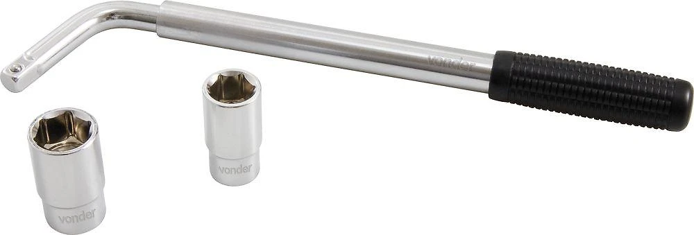 Chave roda telescópica intercambiável 17x19x21x23mm vonder