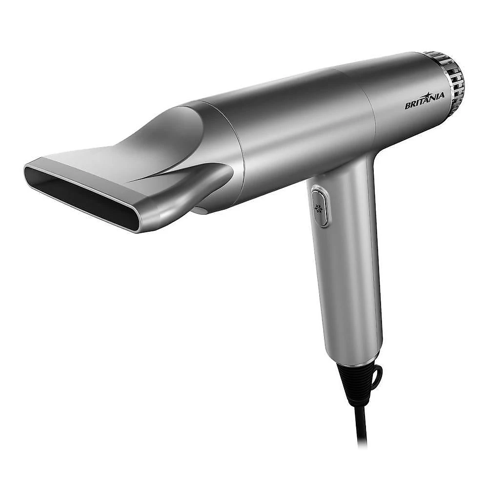Secador de Cabelo Britânia BSC3400 1600W 3 Temperaturas e 3 Velocidades Preto 110V