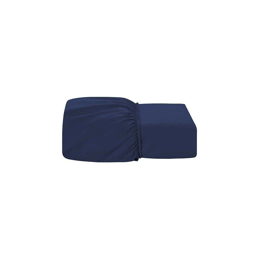 Lençol Avulso Casal Percal 200 Fios De Poliéster Sleep 100% Poliéster - Azul Marinho
