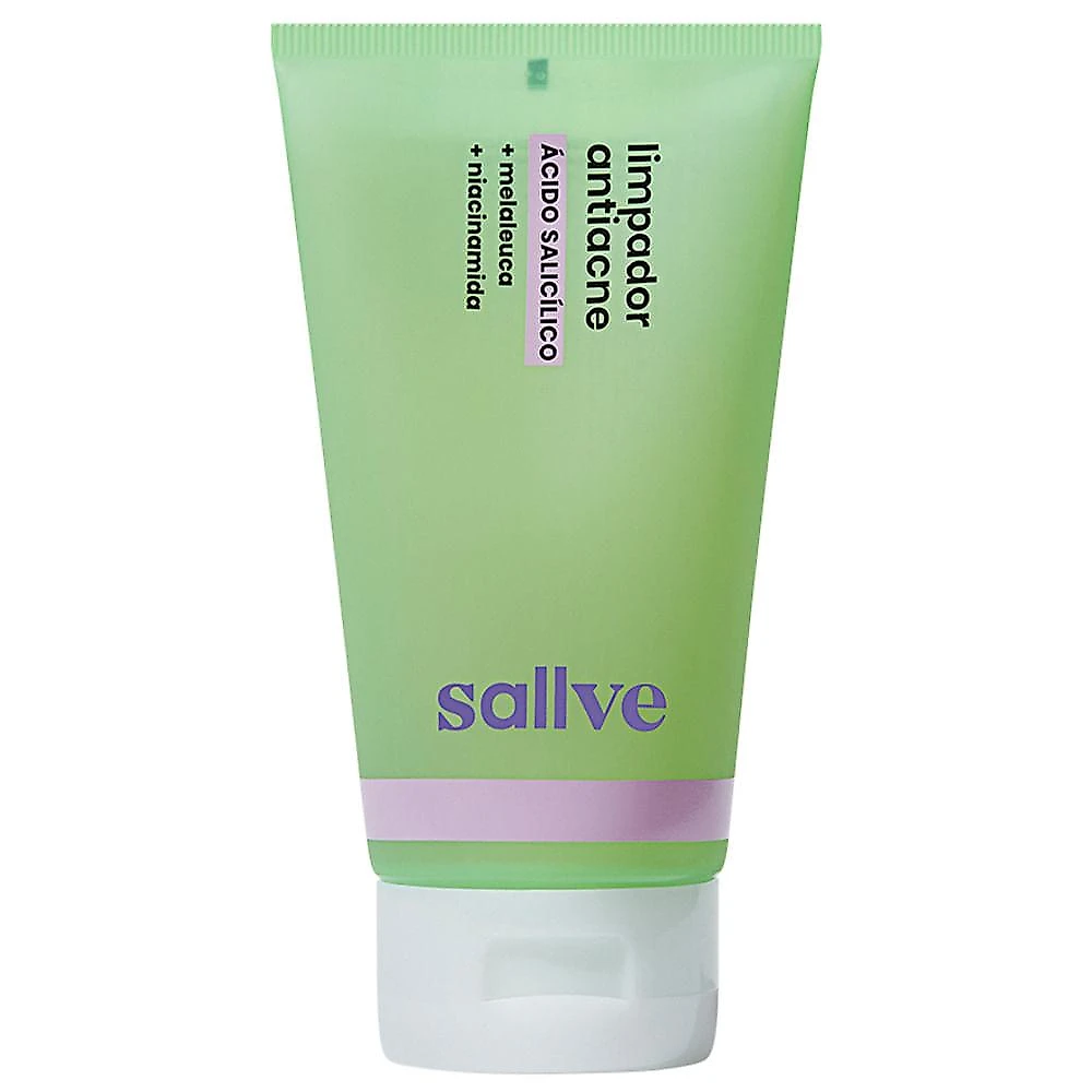Gel espuma de limpeza facial antiacne sallve 150ml