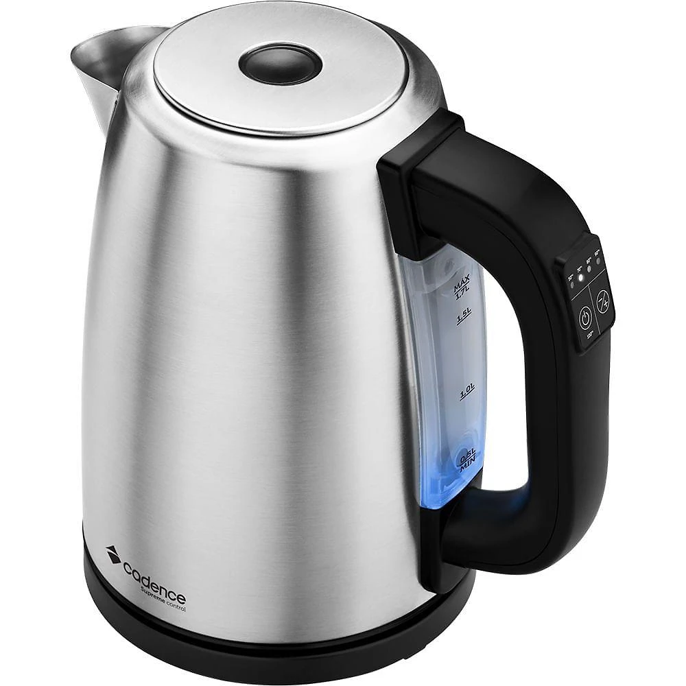Chaleira Elétrica Cadence Supreme Control Inox 1,7L 110V