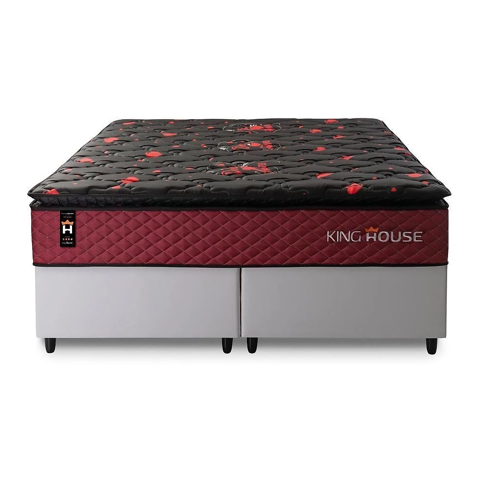 Cama Box Toronto Molas Ensacadas Queen 158x198 King House