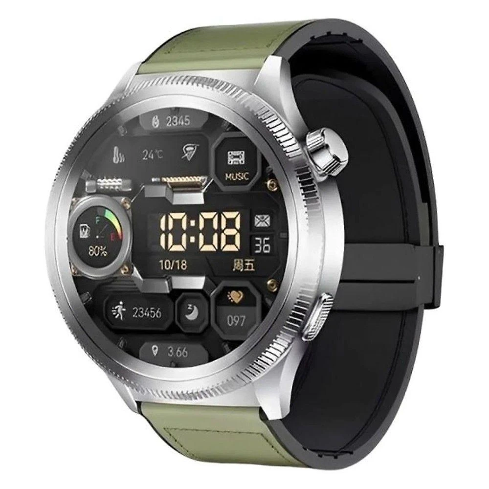 Smartwatch G-Tide R8 Pro AMOLED Monitor Cardíaco Bateria 168h Prata
