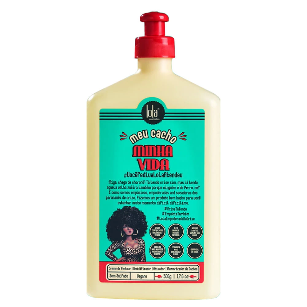 Miniatura Lola Cosmetics Meu Cacho Minha Vida - Creme de Pentear 500g