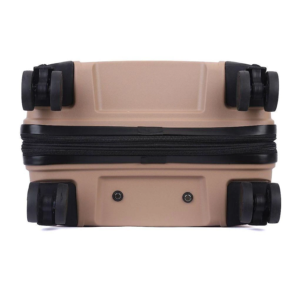 Mala De Bordo 10kg Viagem Zíper Expansível Em Polipropileno Rodinhas 360º Tsa - Bocaiúva - Cruzeiro Fendi