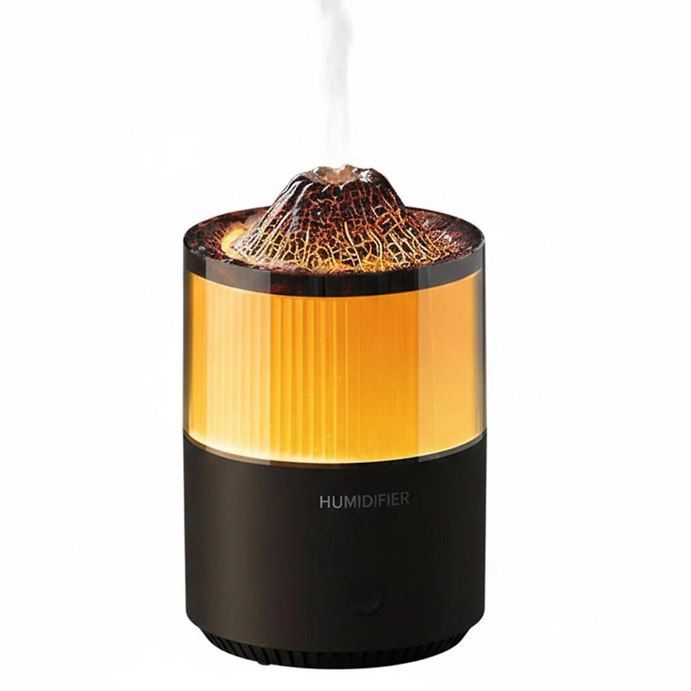 Umidificador Vulcão BSL3890 Mundo LGBT 0,2L Aromaterapia Filtro Lavável Preto 110V
