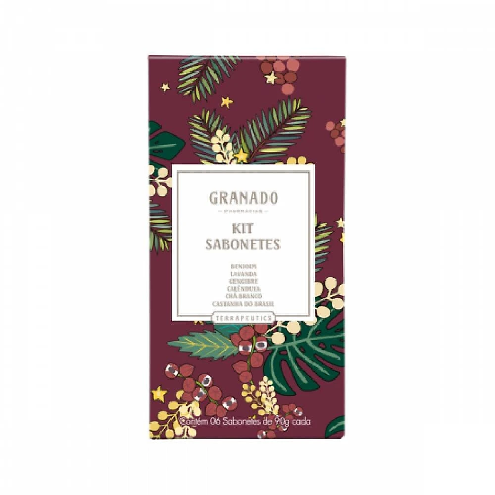 Kit Sabonetes Granado Terrapeutics Leve 6 Pague 5 90g