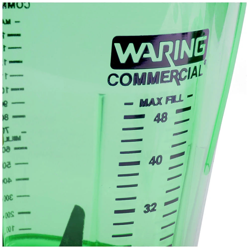 Waring The Raptor Copo para Liquidificador Comercial Verde 1,42L - Durabilidade e Praticidade