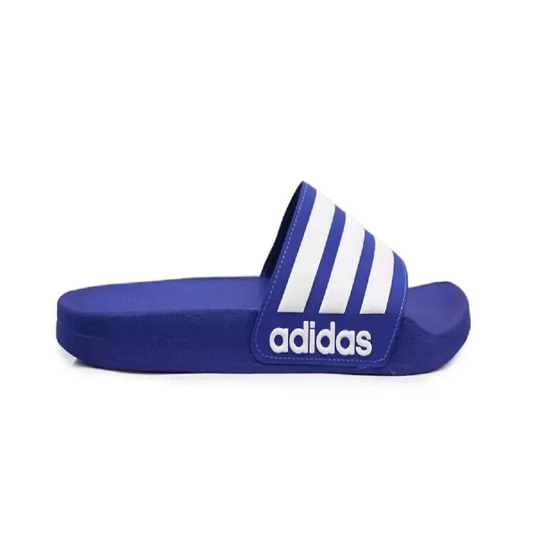 Chinelo Adidas Adilette Shower - Azulbco - AZUL/BCO
