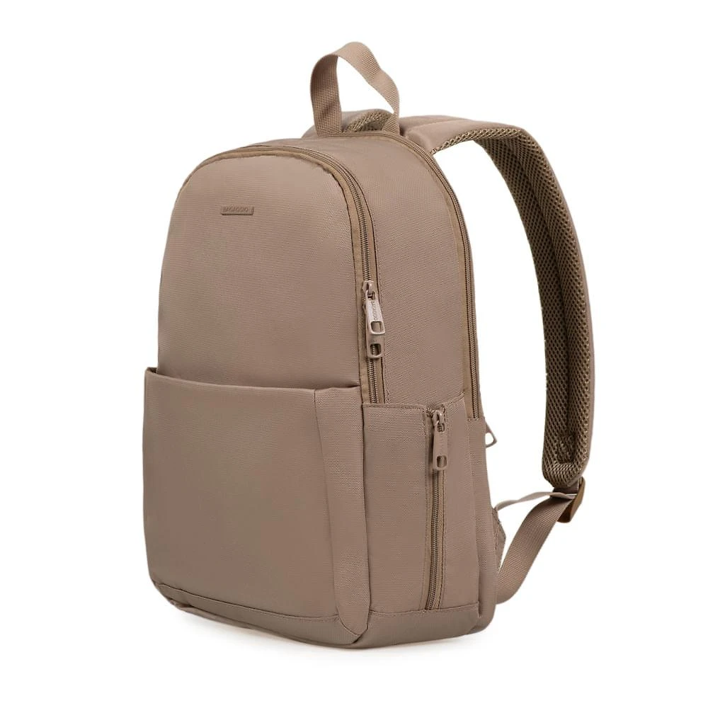 Miniatura Mochila Feminina Executiva Para Notebook Versatille Marrom Marrom