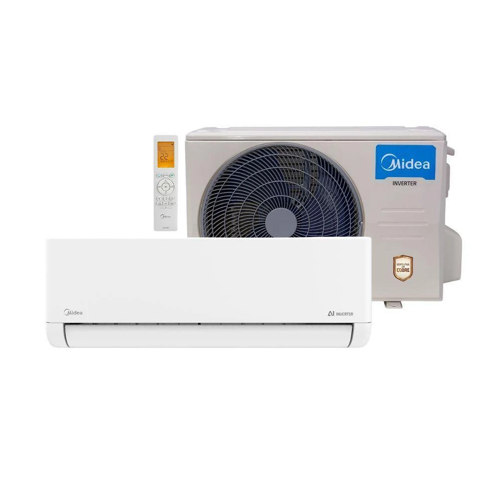 Ar condicionado split inverter midea ai 9000 btus frio 127v 38efvca09m8