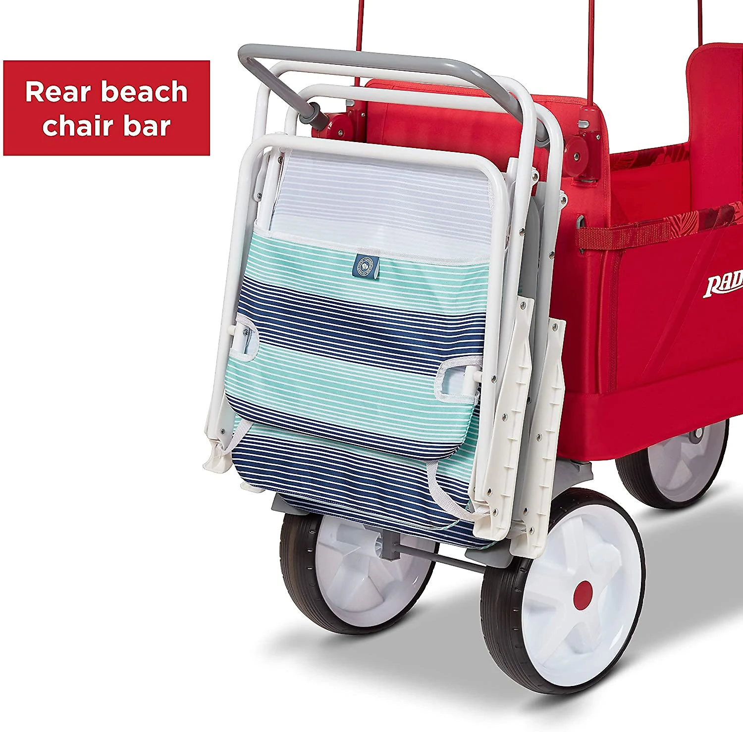 Radio Flyer Praia Carrinho de Passeio Multifuncional Peso Máximo 68 kg 1 a 5 Anos Vermelho