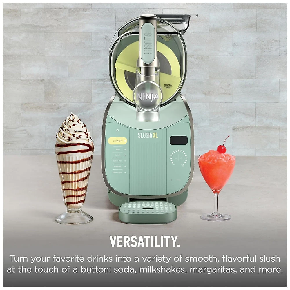Máquina de Frozen Drink Ninja SLUSHi XL FS601GN 10+ Porções Verde