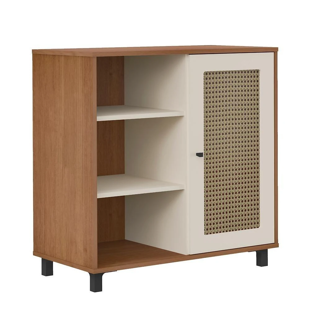 Miniatura Buffet Charlotte 1 Porta Cinamomo/off White