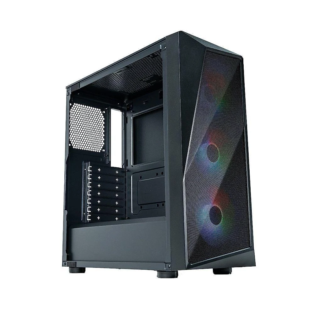 Gabinete para Computador CMP 520 Mid Tower ATX Vidro Temperado com ARGB Preto Cooler Master