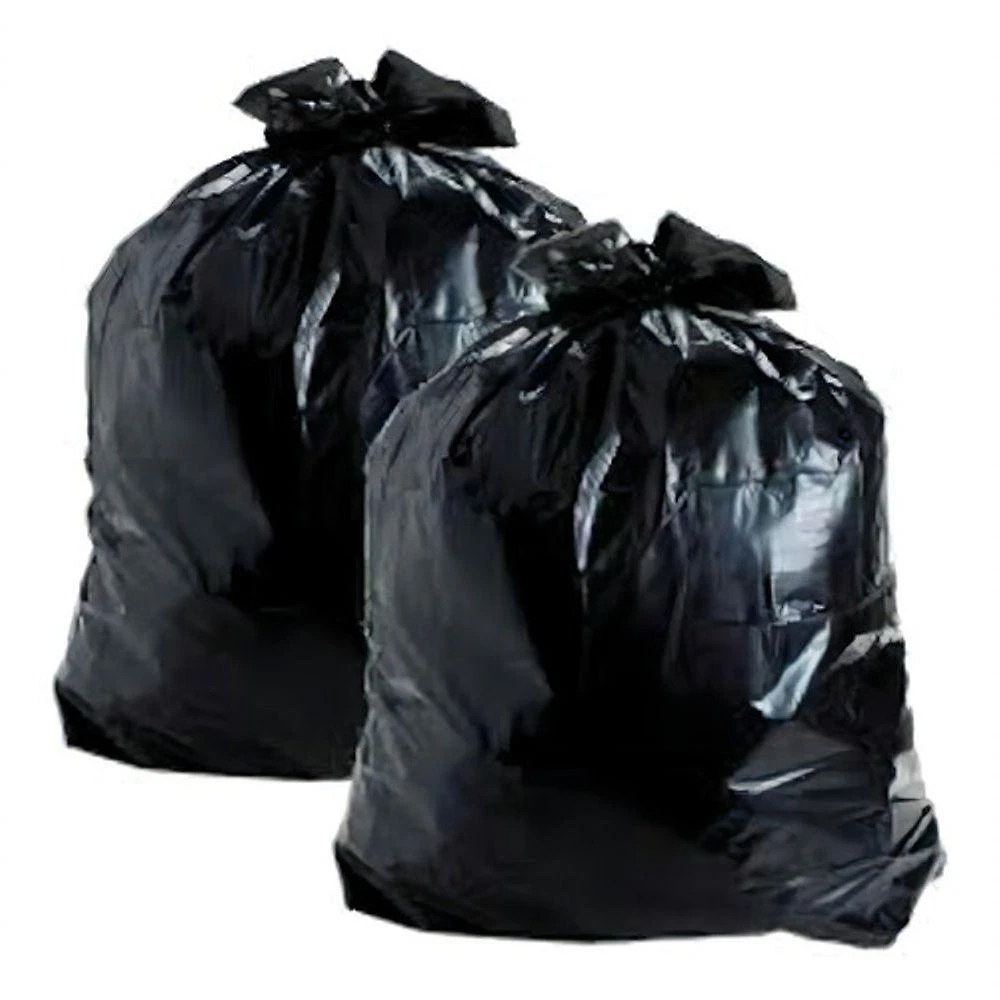 Saco para Lixo 100L 100 Unidades para Descarte Preto Higipack