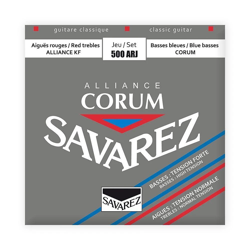 Encordoamento Violão Nylon 500ARJ Alliance Corum Híbrido Savarez