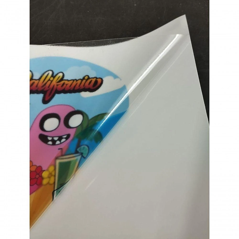 Papel Adesivo Vinil Masterprint Semi NN3 A4 10 Folhas Transparente