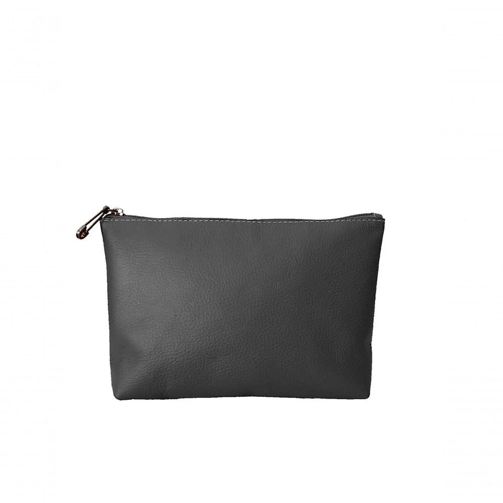 Kit Bolsa Boho Sacola E Necesseire Topgrife Couro Cor Preto Tamanho único