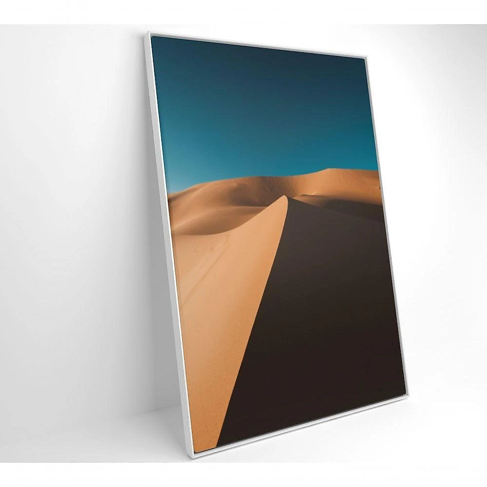Quadro Dunas De Areia 80x120 Cm Vidro Impresso