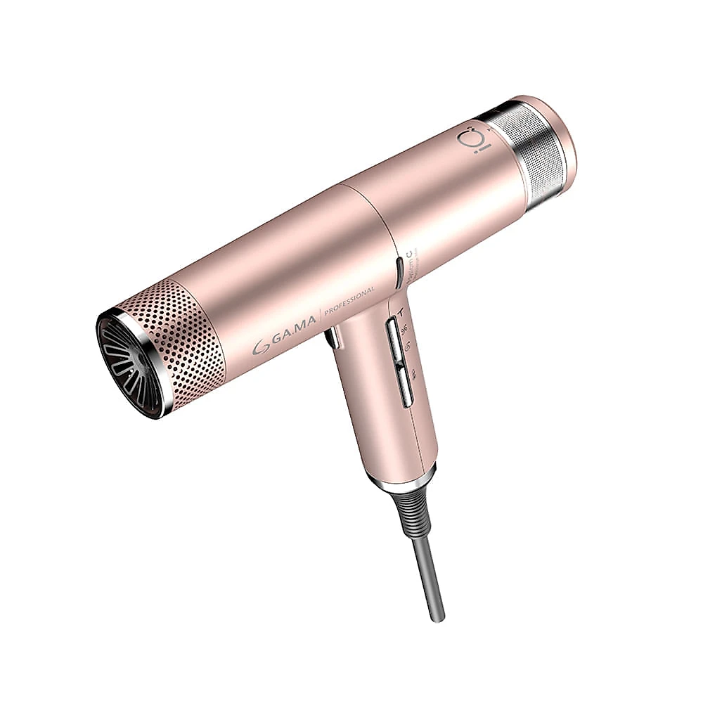 Secador de Cabelo GA.MA iQ3 Perfetto com 03 Velocidades e 1600W Rose Gold 110
