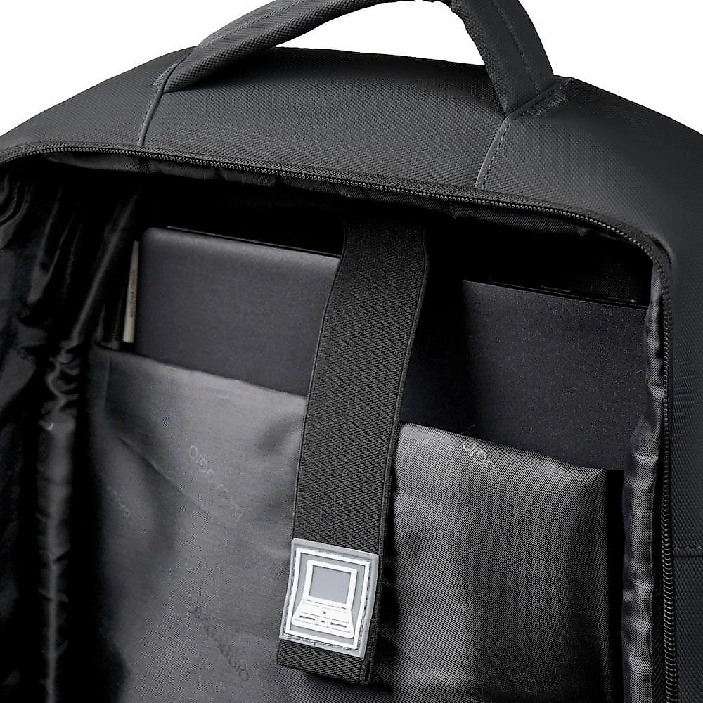 Mochila Executiva Masculina Cosmo Preta Preto - G