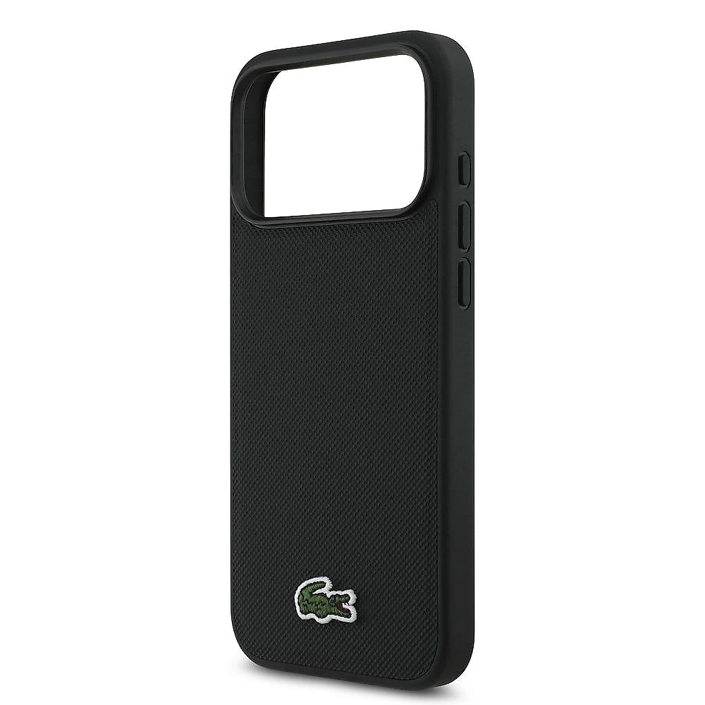 KIT Capa iPhone 17 Pro e Cabo USB-C Lacoste, Preta