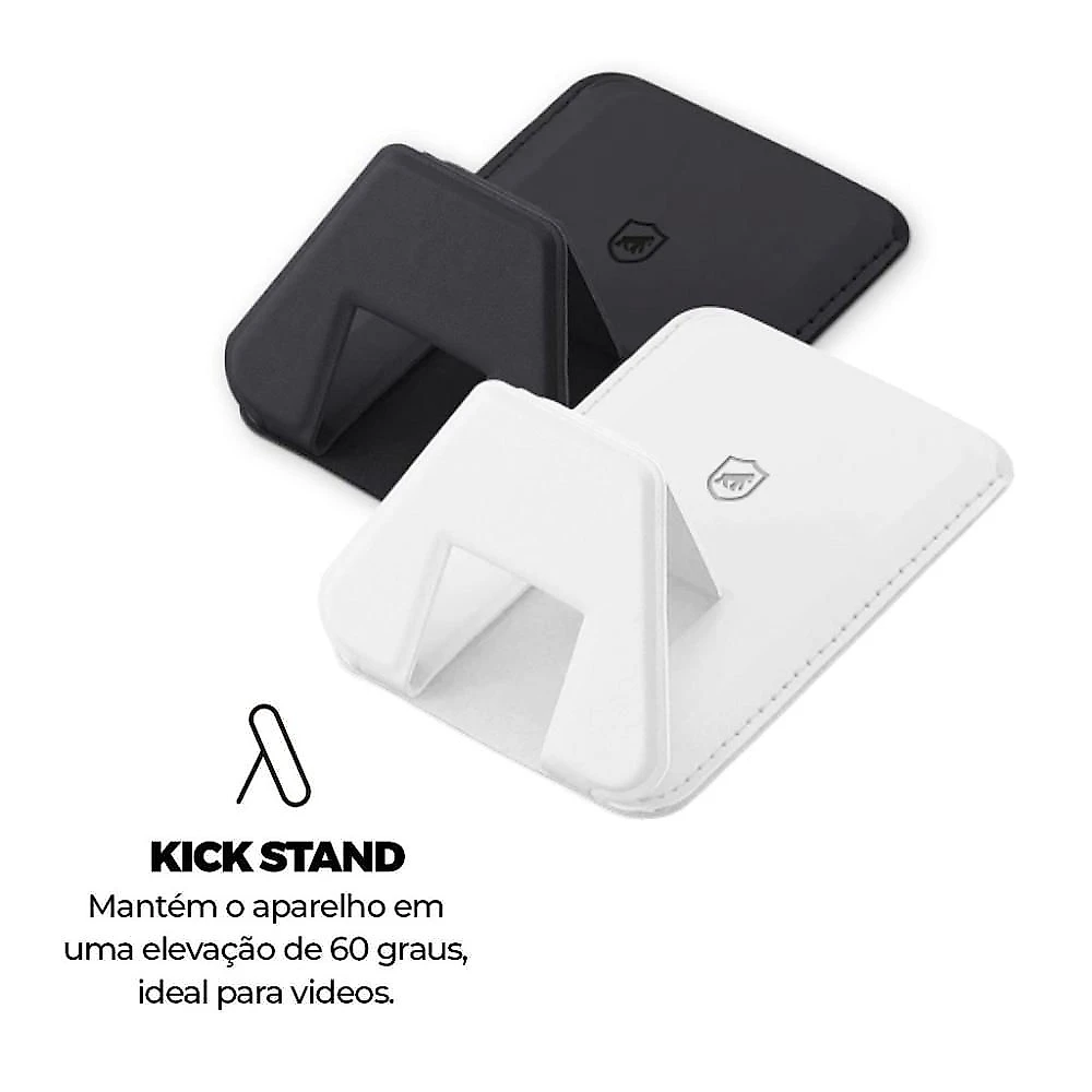 Carteira Magsafe com Kickstand - Preta - Gshield