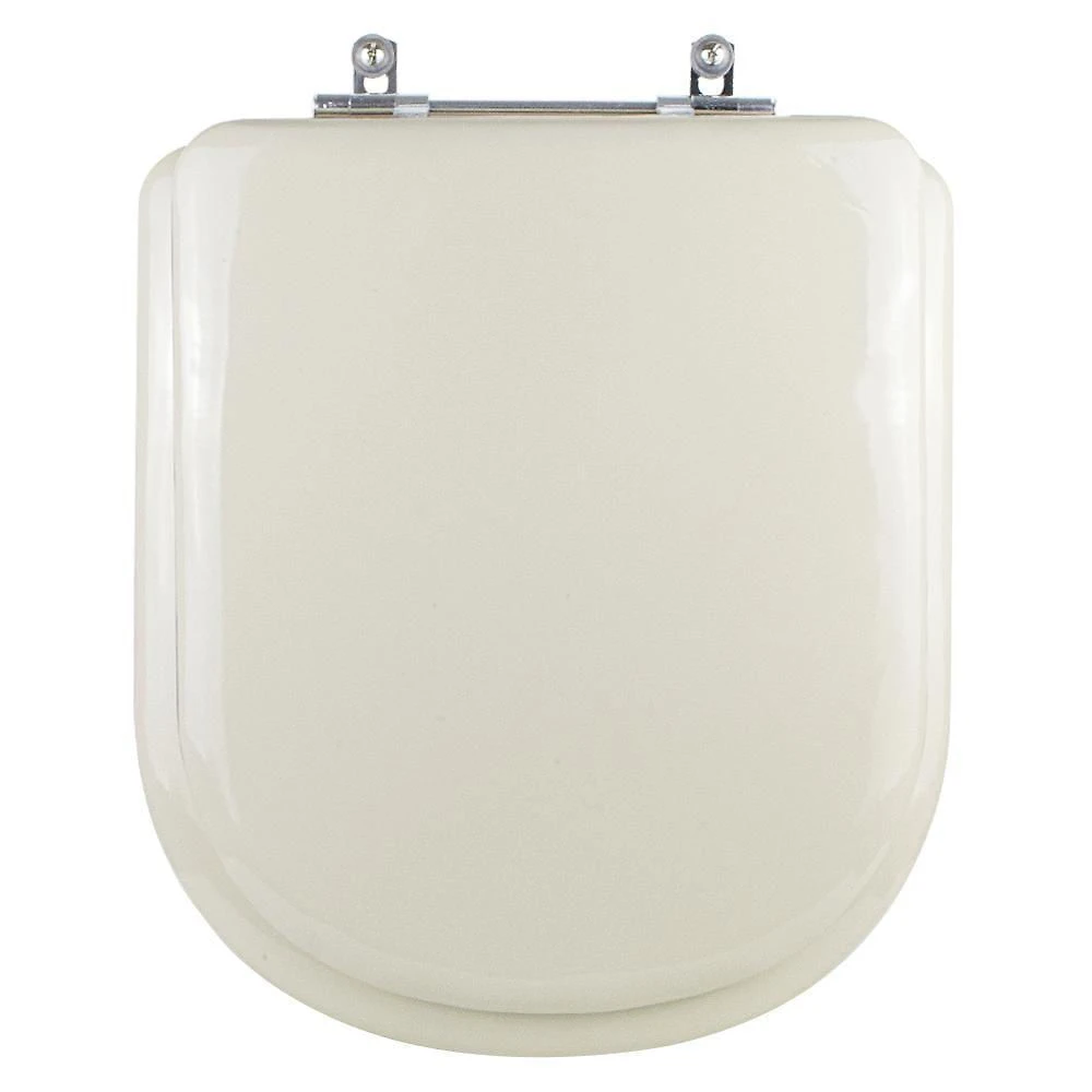 Assento Sanitário Vogue Plus Alongado Almofadado Convencional Creme Pontto Lavabo