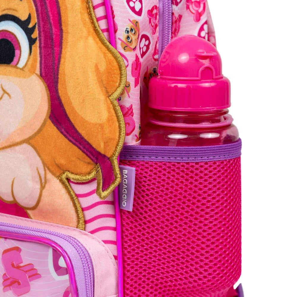 Mochila Escolar Feminina Patrulha Canina Skye Baby Rosa Rosa