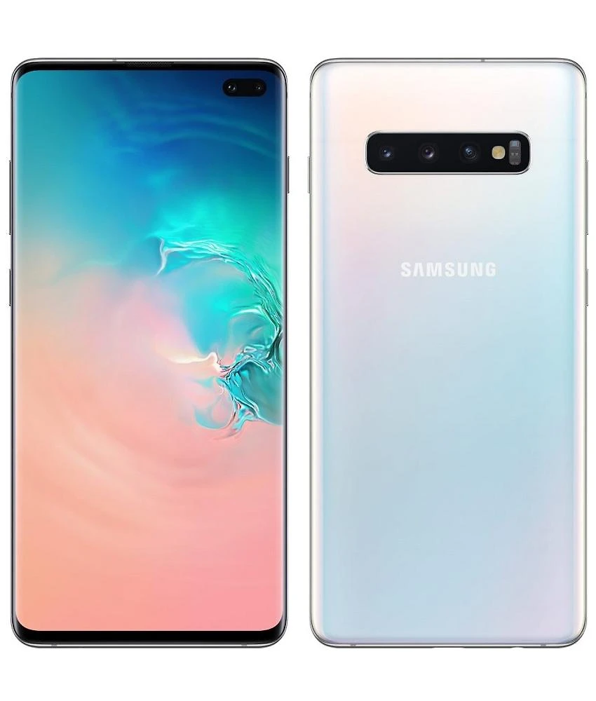 Usado: Samsung Galaxy S10+ 512GB Branco Prisma Outlet - Trocafone