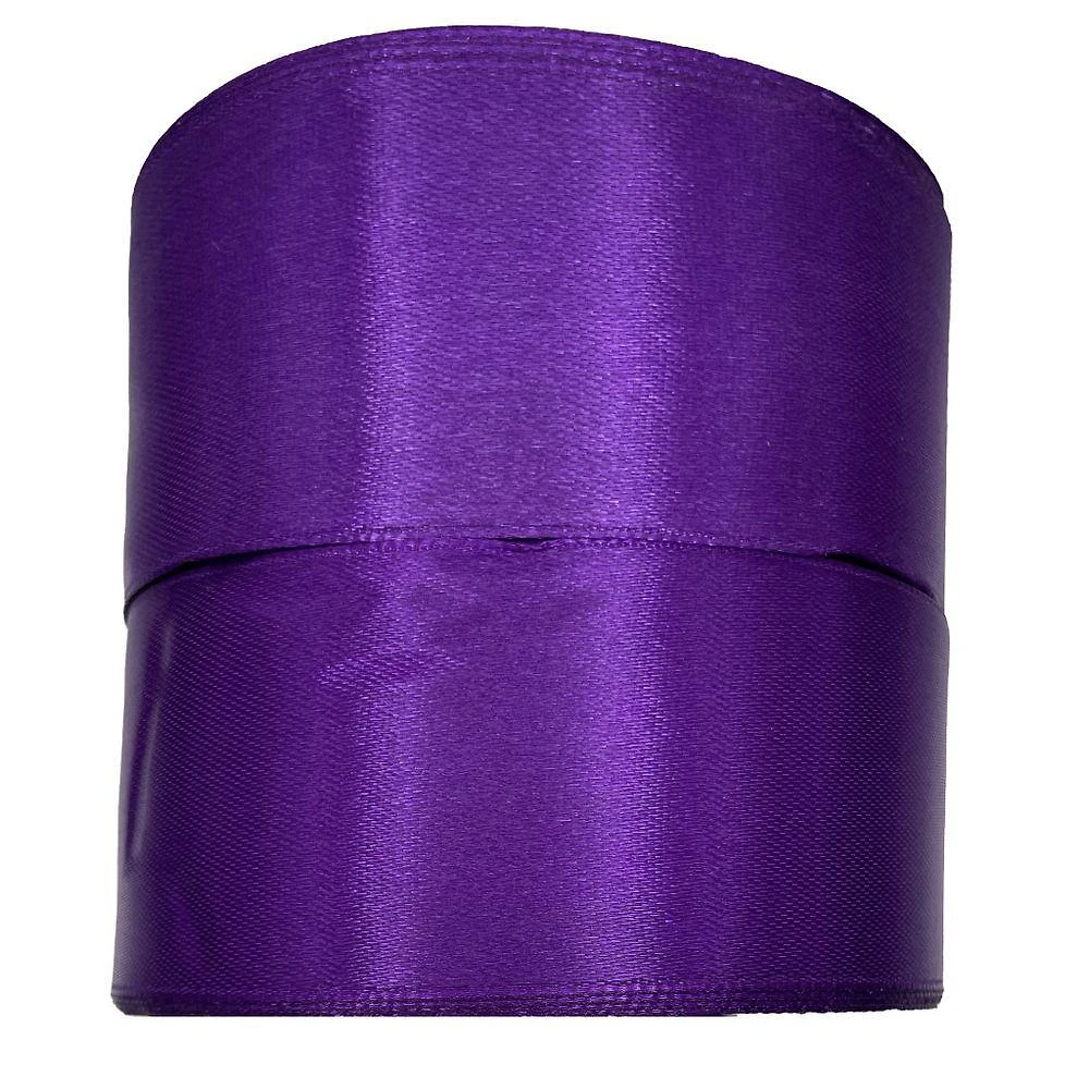 Fita de Cetim Fita Cetim Nº 9 Cetim 38mm Roxo Rolo 45m para Artesanato OEM