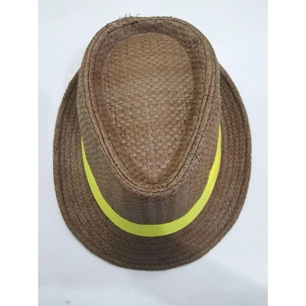 Kit 5 Chapéus Estilo Panamá OEM Malandrinho Social Clássico Palha Sintética Azul Branco Cinza