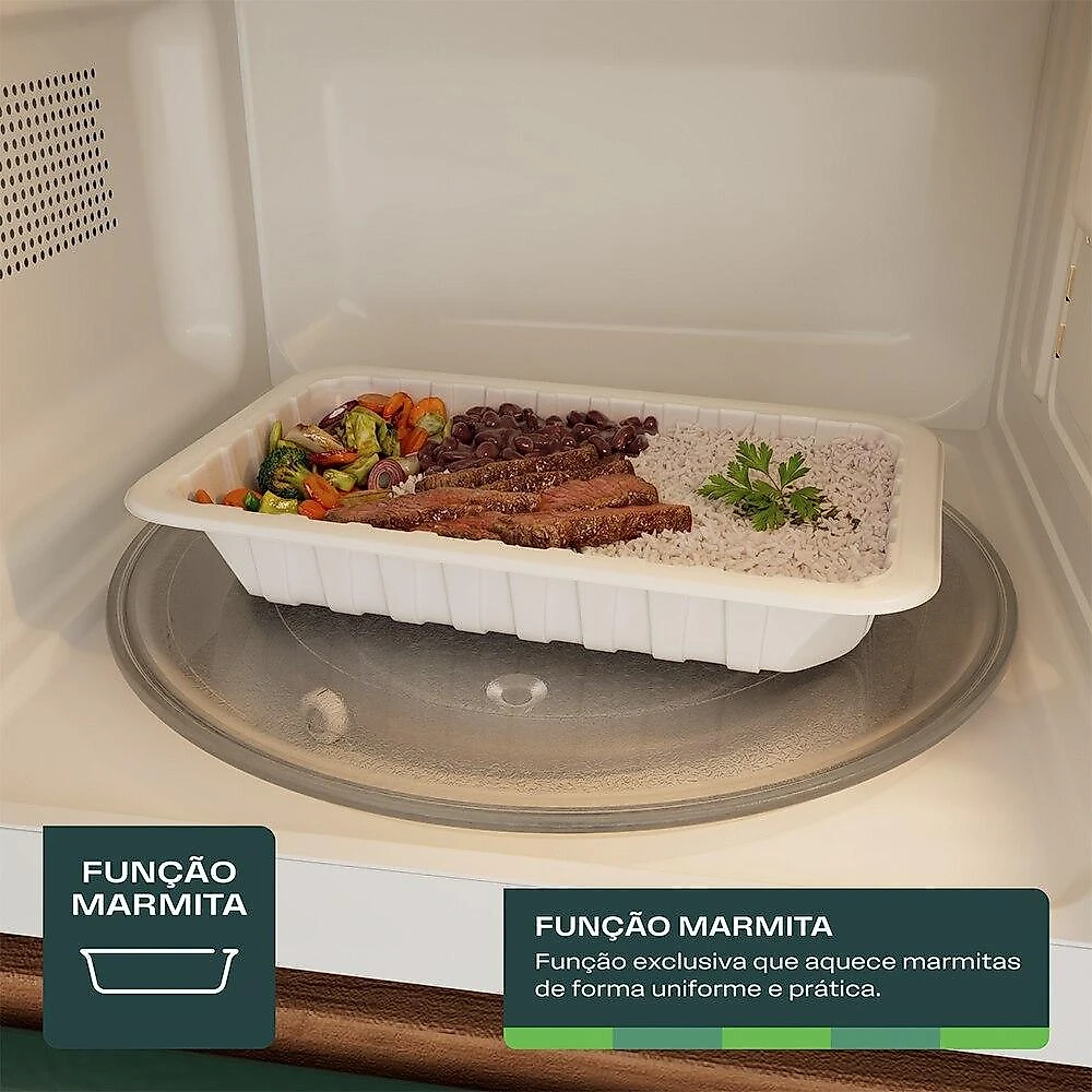 Micro-ondas Consul 23 Litros CMS23AR, Inox - 110 Volts