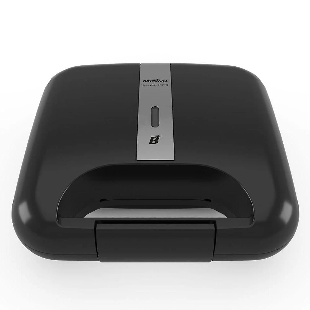 Sanduicheira Bgr02pi Britânia Preta 220V