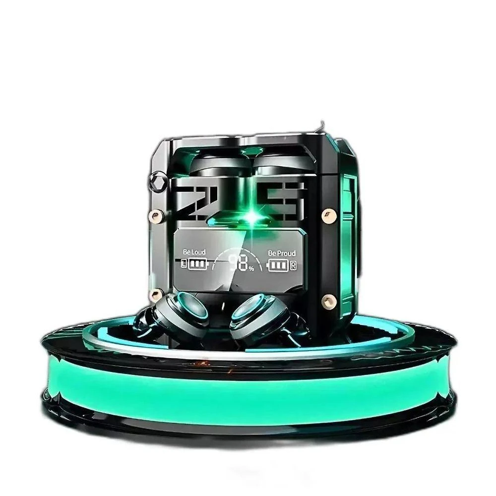 Fone Gamer MDM UN-AC-M25 Bluetooth Wireless com Case de Carregamento Preto